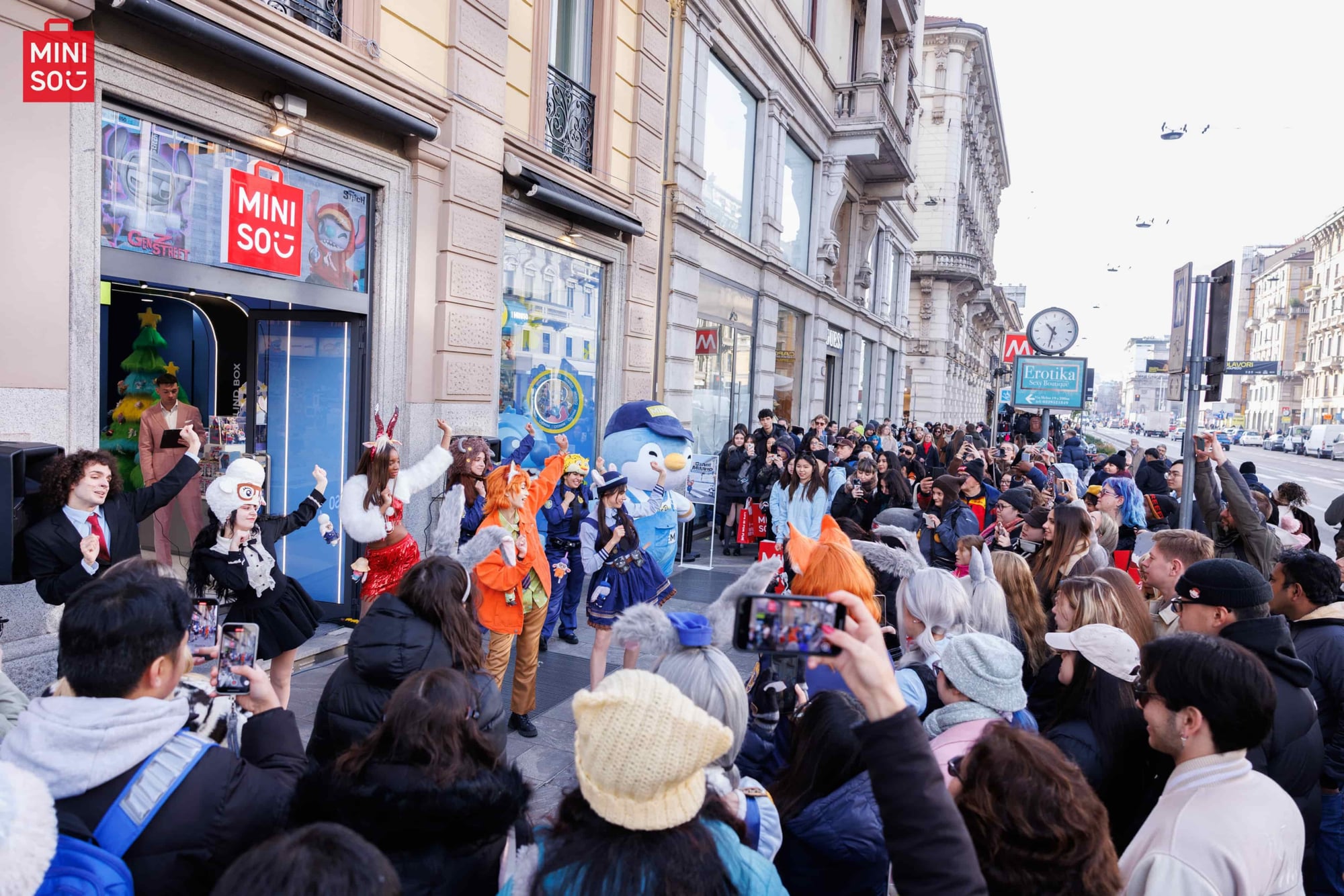 MINISO Claims Europe With Massive Flagship Openings in Milan and Warsaw