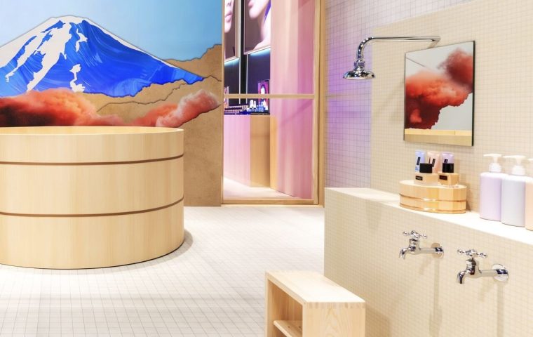 Shu Uemura Brought the Japanese Sento Tradition to Life at Its Tokyo Flagship