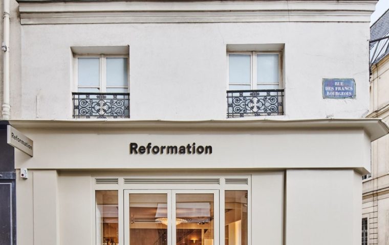 Reformation Lands in Le Marais With a Paris Flagship That Balances L.A. Roots and Parisian Refinement