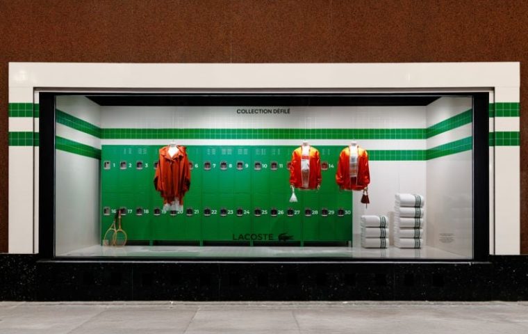 Lacoste Takes Over Galeries Lafayette Haussmann for a Women's Exclusive Creative Collection