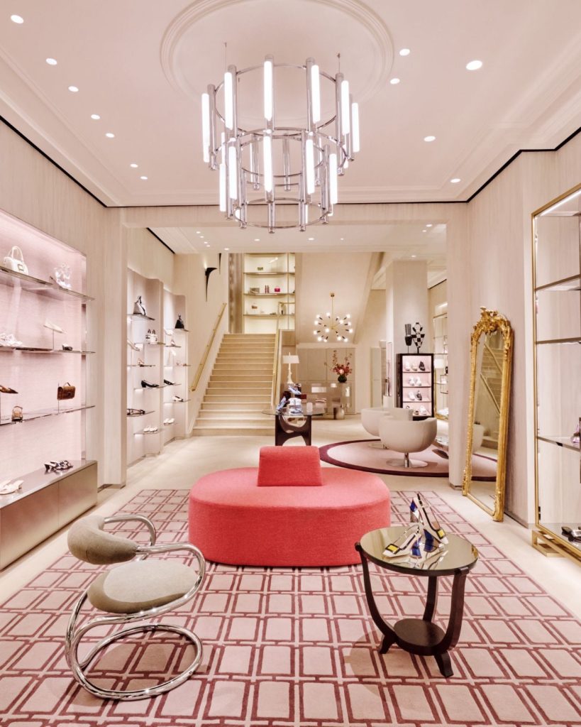 Roger Vivier Opens Its Biggest Store in the World at One of Paris's Most Iconic Locations