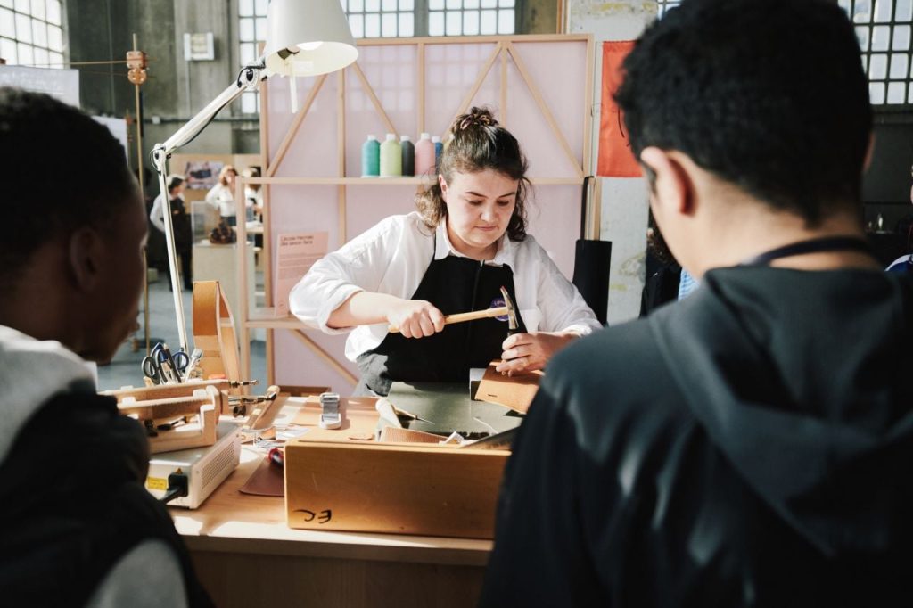 Hermès Opened Its Ateliers to the Public for Four Days at the European Artistic Crafts Days