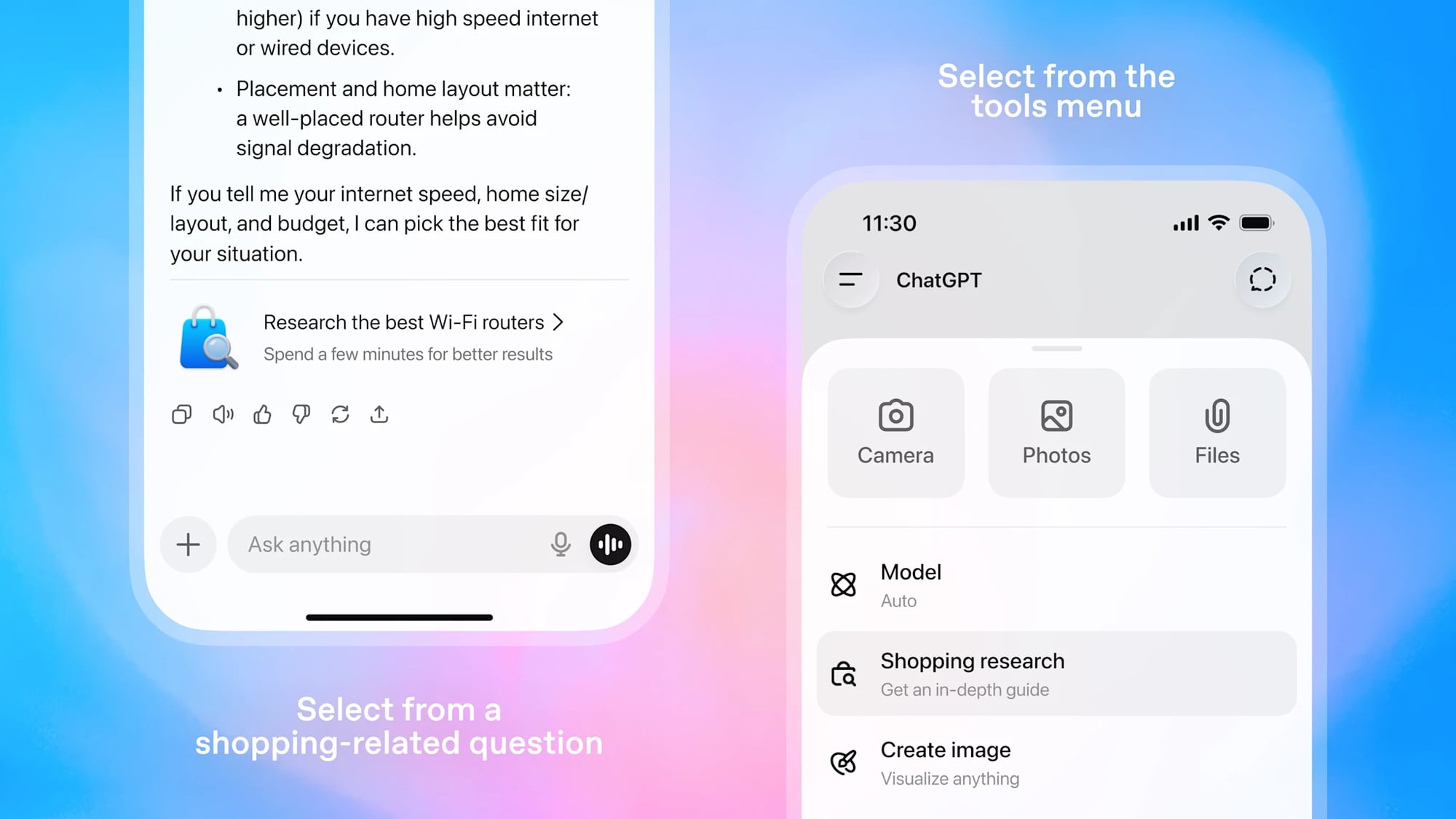 Newly launched shopping research feature lets ChatGPT compare products and find deals across the web