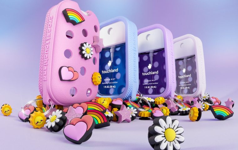 Touchland and Crocs Deliver Playful, Customizable Sanitizer Case Collaboration