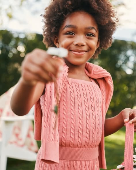 Ralph Lauren’s Classic Cable Knit Gets a Pastel Makeover for RL Kids Spring 2026 Collection