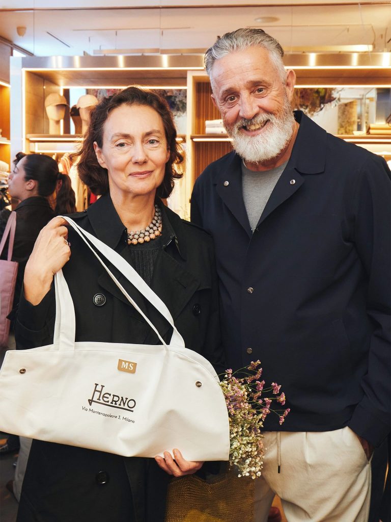 Herno turns its Via Montenapoleone Boutique into a Home in Bloom for Milan Design Week 2026