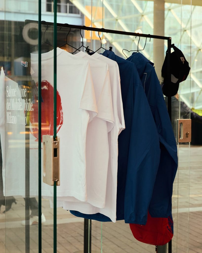 Salone del Mobile Launches Capsule Collection and City Kiosks With K-Way