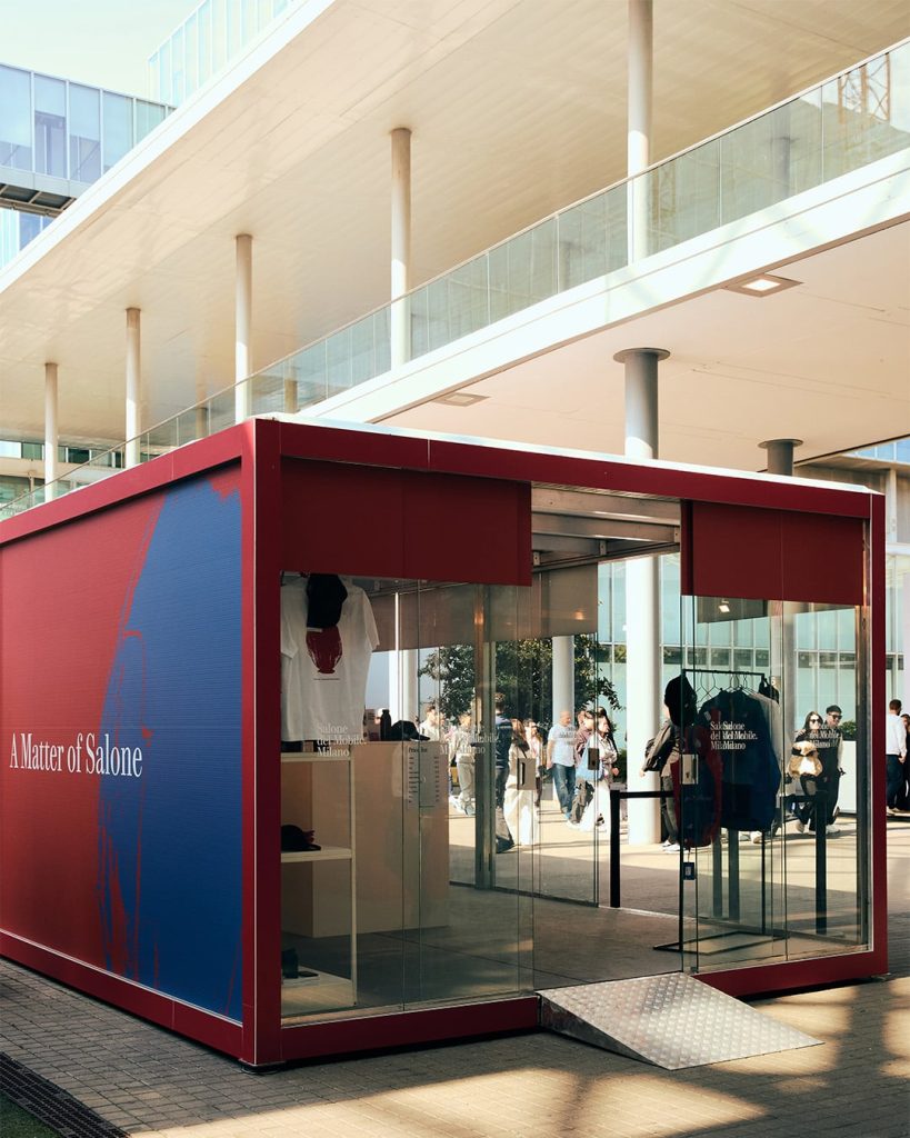Salone del Mobile Launches Capsule Collection and City Kiosks With K-Way