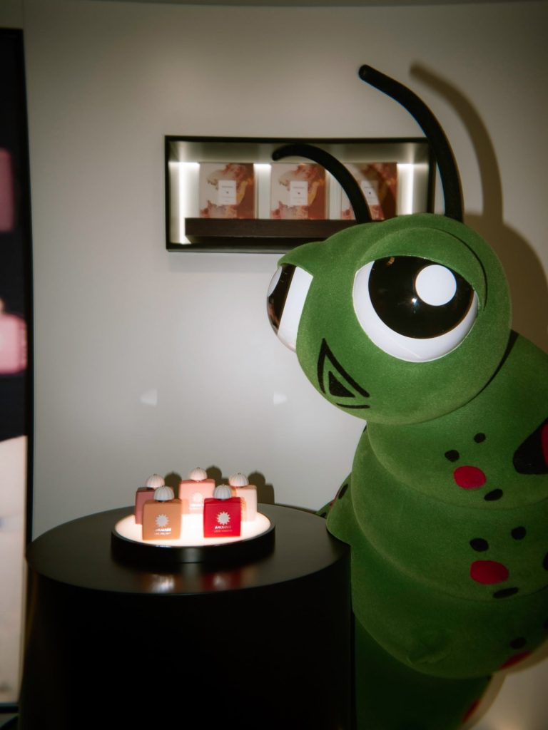 Amouage Brings Caterpillar Installation to Bloomingdale's Dubai Mall