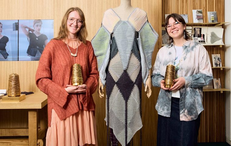 Loro Piana Crowns Glitsky Mother of Pearl as 2026 Knit Design Award Winner