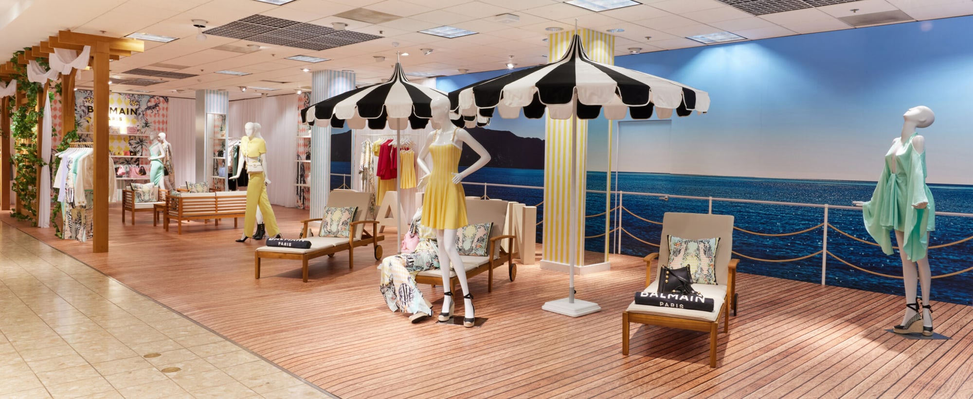 Neiman Marcus 'Balmain Beach Club' Photos