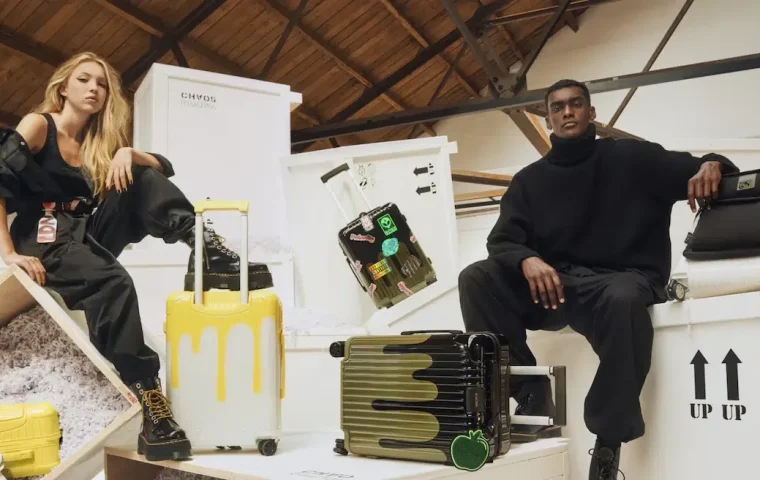 RIMOWA x CHAOS collaborate for limited-edition line of suitcases