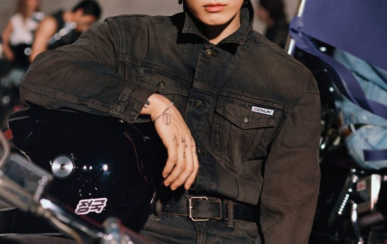 Jung Kook for Calvin Klein Brings Biker Edge to Brand Icons in 20 Piece CKJK Capsule