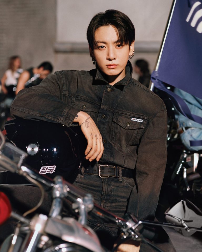 Jung Kook for Calvin Klein Brings Biker Edge to Brand Icons in 20 Piece CKJK Capsule