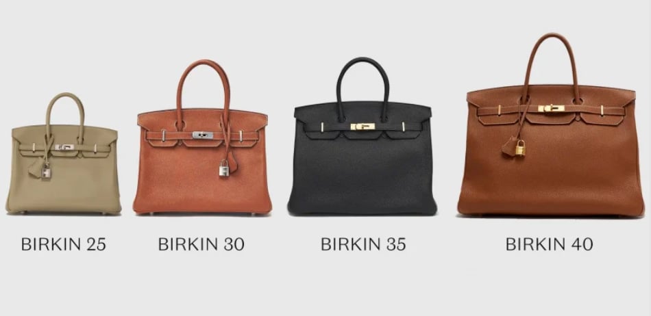 Hermès Birkin Bag Sizes in 2024