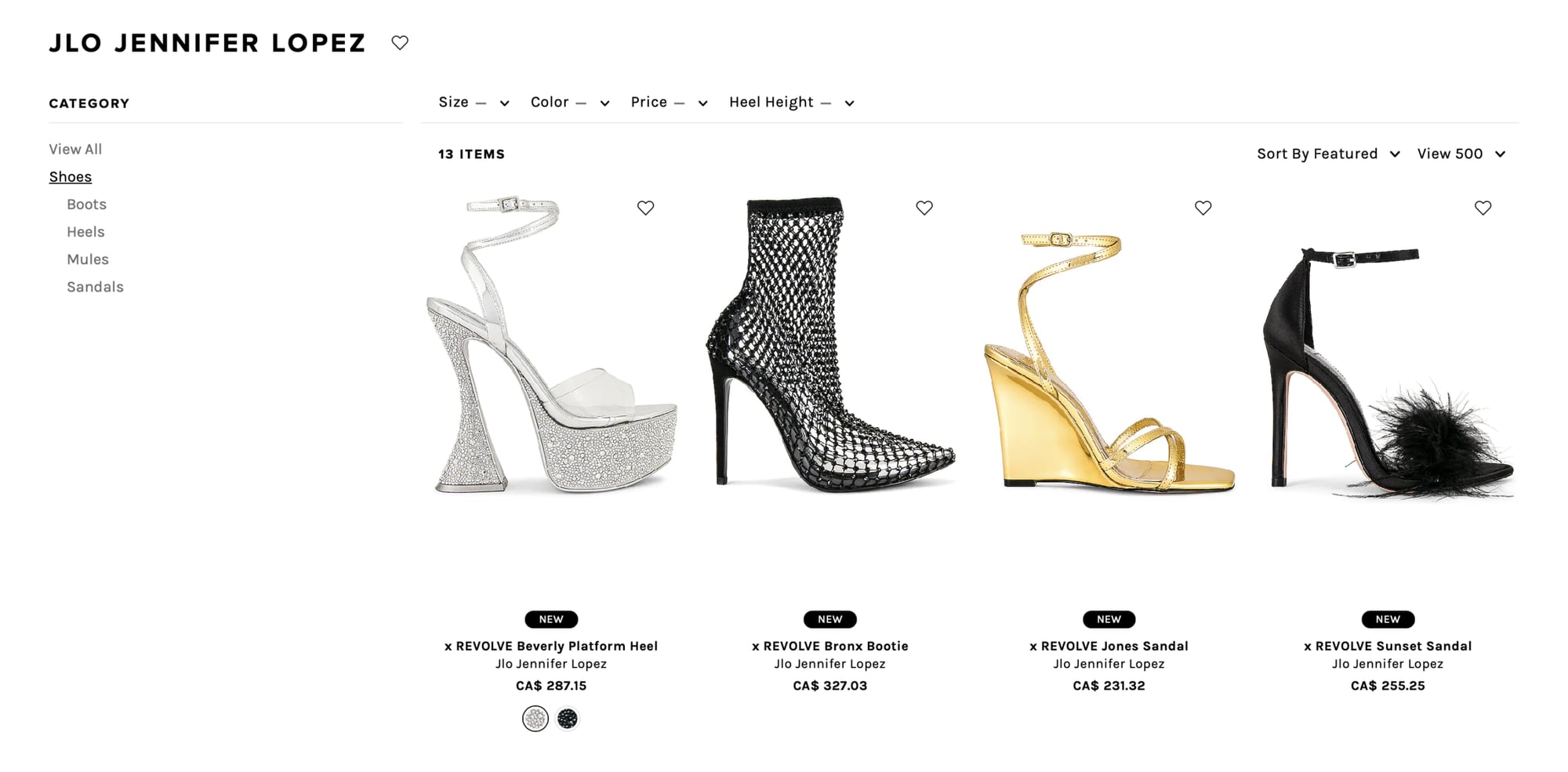 Jennifer Lopez and Revolve