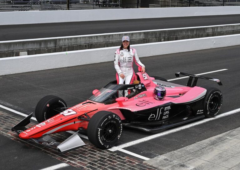 e.l.f. Cosmetics Is Back at the Indy 500 with Katherine Legge for a Fourth Season