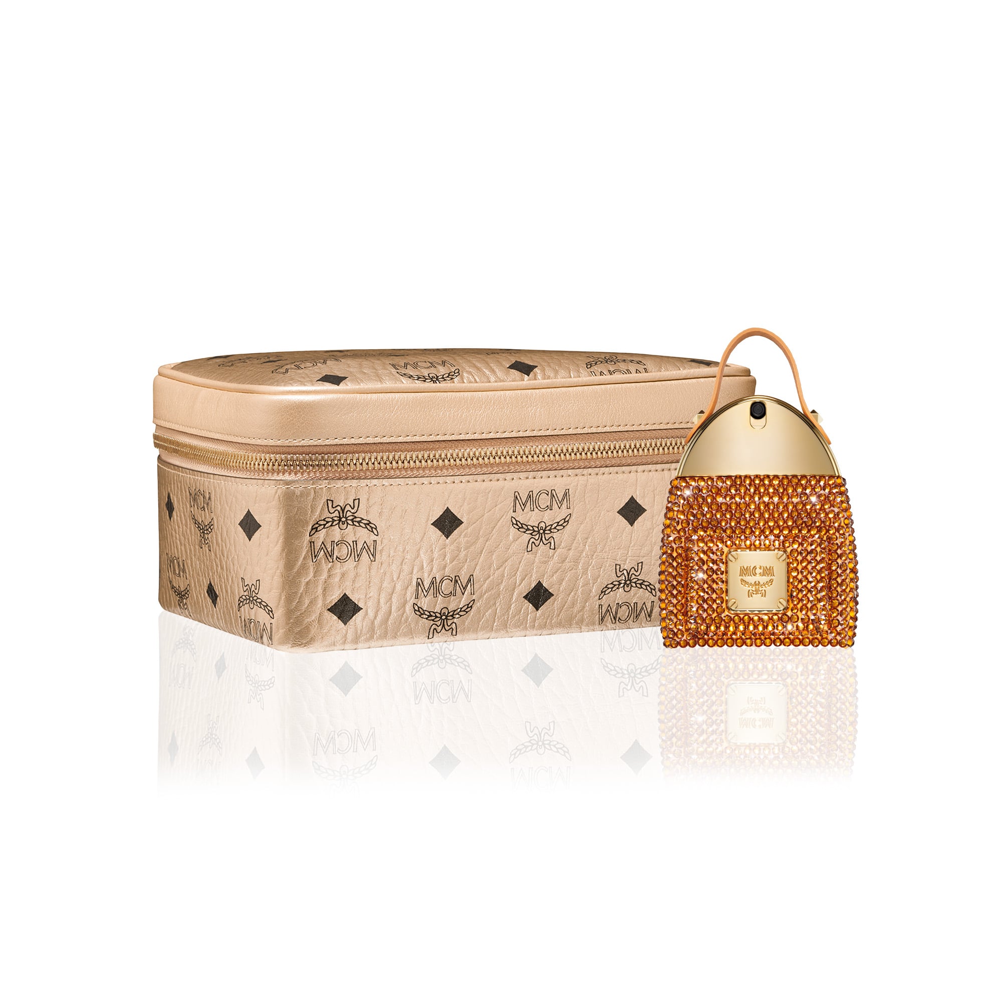 MCM X Swarovski® Crystals Launch Limited-Edition $1,800 Fragrance For Holidays