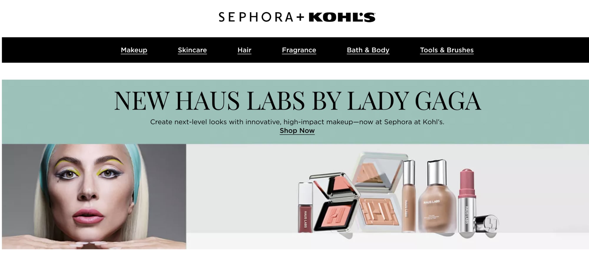 Haus Labs by Lady Gaga Launches in Sephora at Kohl's Stores Nationwide