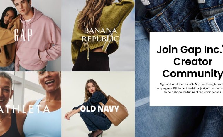 Gap Inc. Launches Cross-Brand Content Creator and Social Media Advocacy Program as a New Era of Fashiontainment