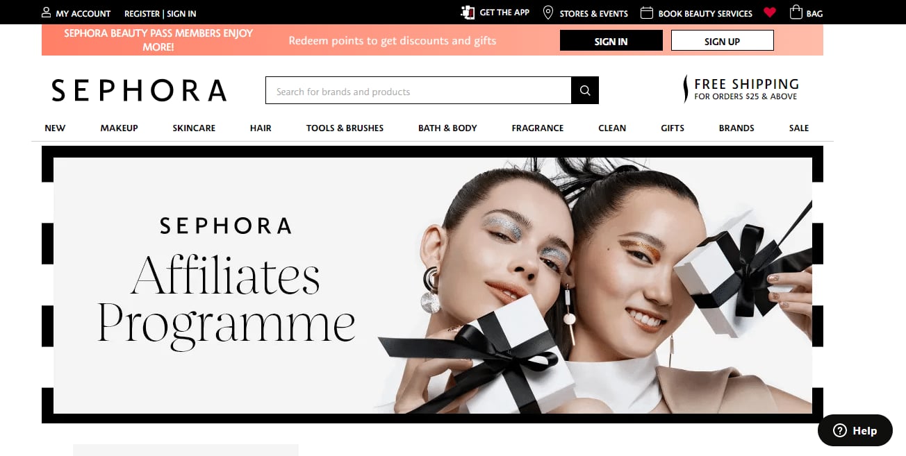 Sephora Affiliate Program