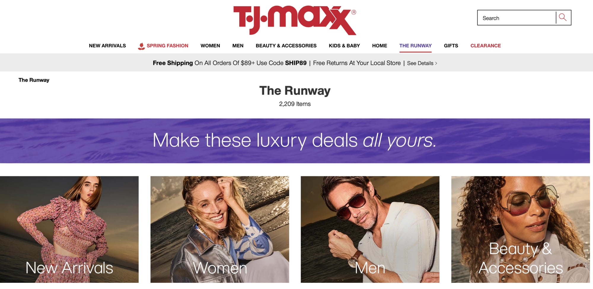 Is TJ Maxx a high-end dollar store?