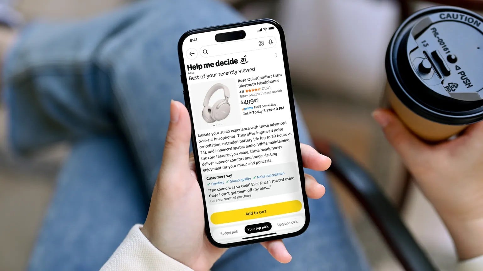 Amazon’s “Help Me Decide” Could Change How We Shop Forever