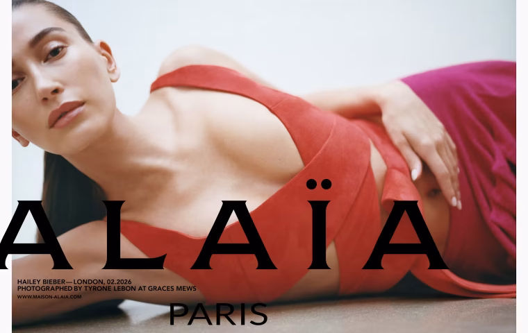 No Bags No Jewelry Just Hailey Bieber Alaïa’s Archetypes Campaign is Reduction at Its Sharpest