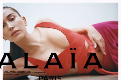 No Bags No Jewelry Just Hailey Bieber Alaïa’s Archetypes Campaign is Reduction at Its Sharpest