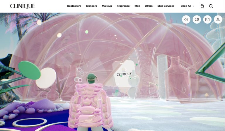 The Clinique Lab: An Unforgettable Virtual Beauty Storefront Experience