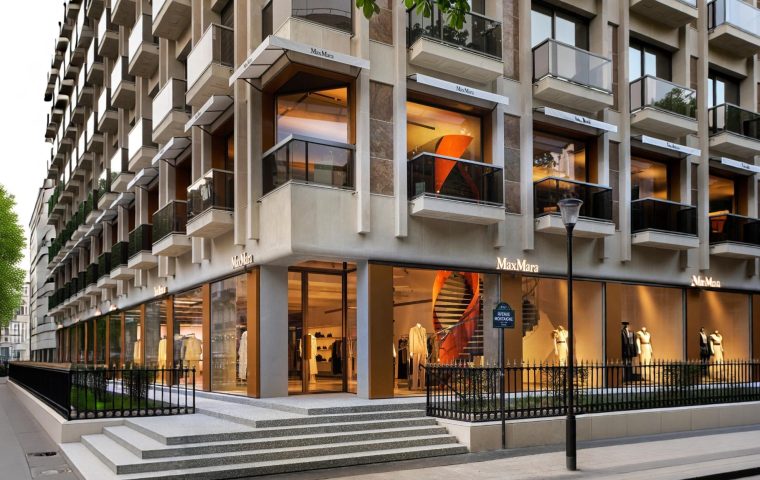 Max Mara Reopens Renovated 745 sqm Avenue Montaigne Flagship in Paris