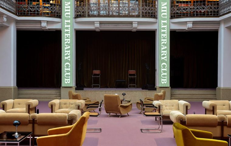 Miu Miu Opens Politics of Desire Literary Club at Milan Design Week 2026