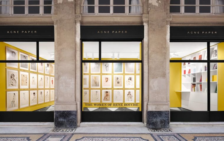 Acne Paper Palais Royal Brings René Bouché’s Women Back into Focus in Paris