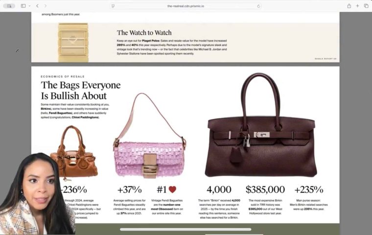 Key Luxury Insights from The RealReal 2025 Report