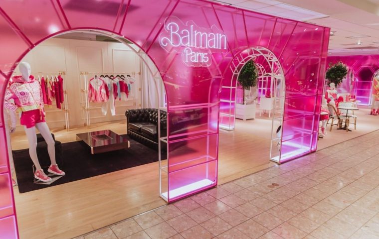 Neiman Marcus has partnered with Balmain to create an exclusive pop-up store