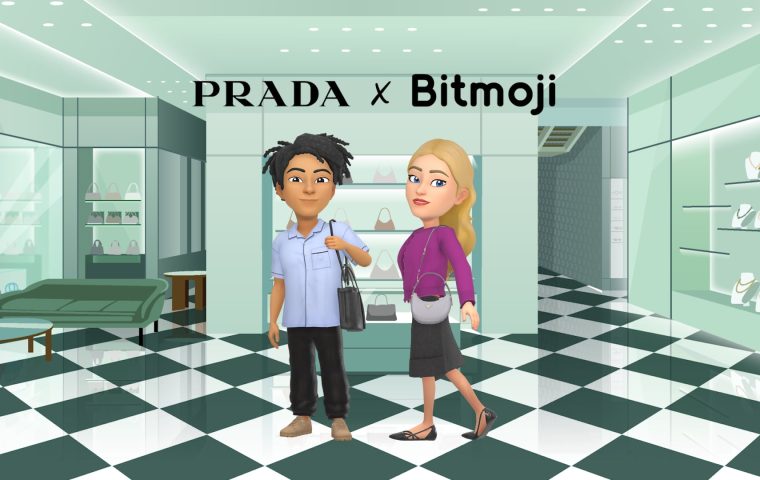 Prada and Snapchat Bring the Re Nylon Sea Beyond Collection to Bitmoji Avatars Worldwide