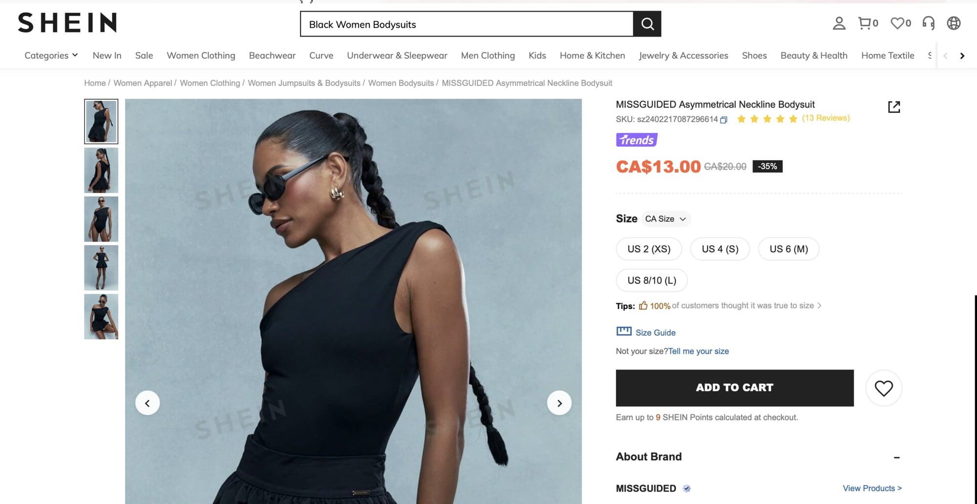 Shein x Missguided