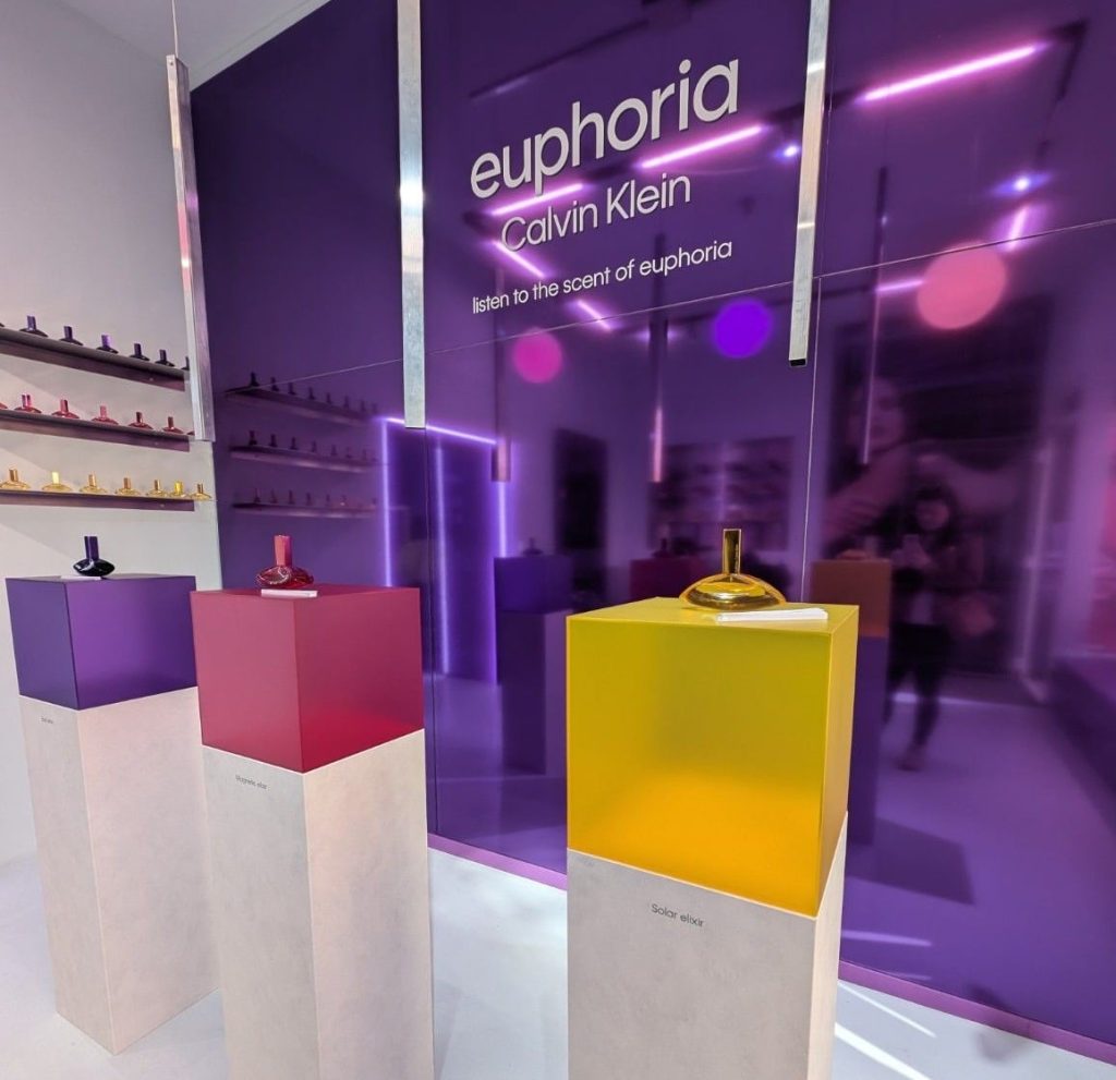 Calvin Klein and Douglas Launch Interactive Düsseldorf Pop Up for its Euphoria Elixir Collection