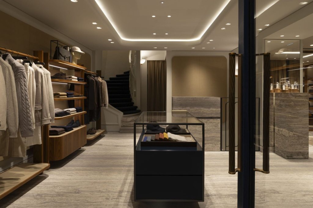 Brioni Brings Its Quiet Luxury Codes to a New Paris Boutique