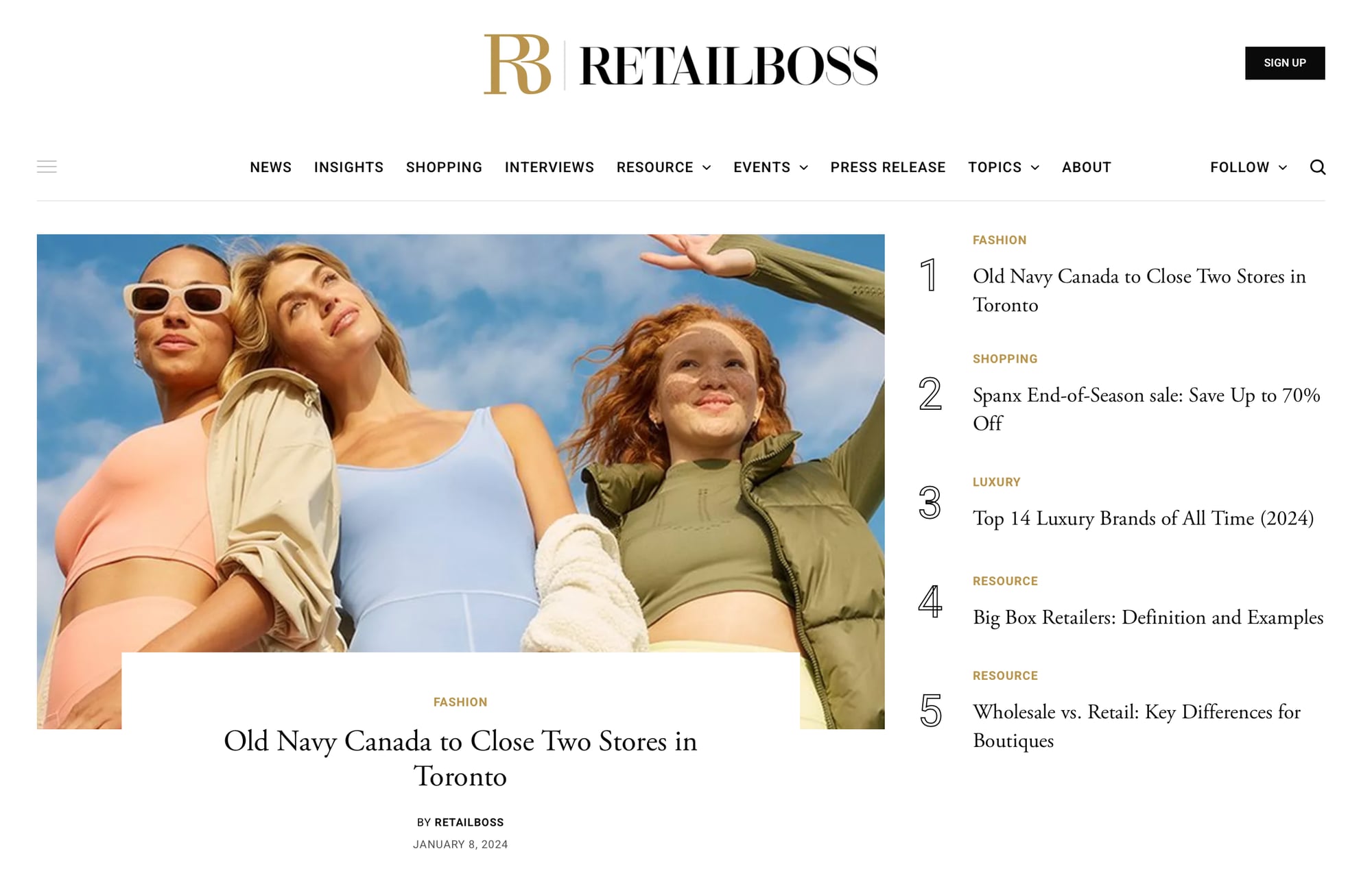 Retail Blog 2024