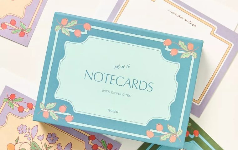 Inside Papier x Anthropologie’s Holiday Stationery Drop