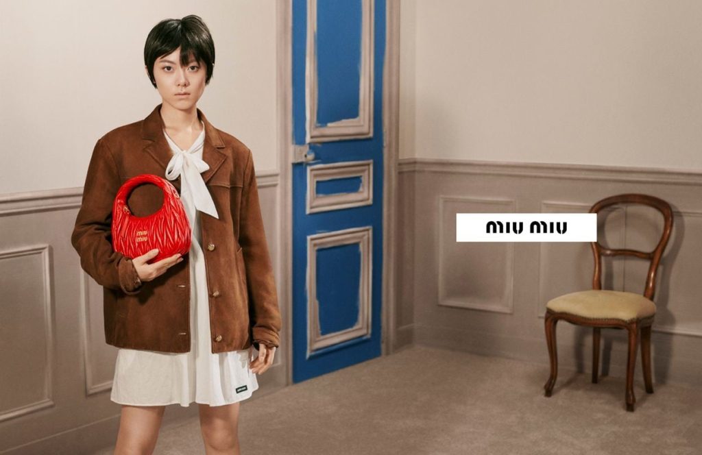 Miu Miu's 2026 Leather Goods Campaign Stars Gigi Hadid and Zhao Jinmai