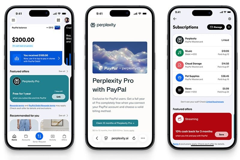 PayPal and Perplexity Launch Instant Buy for one click checkouts ahead of Black Friday
