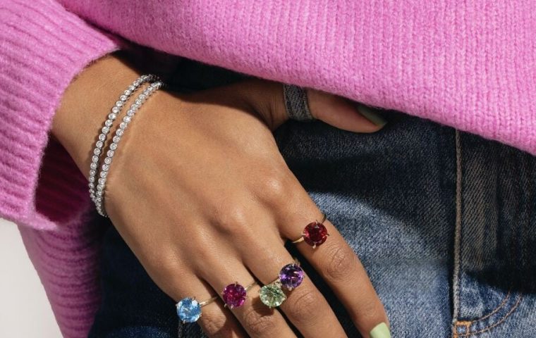 Brilliant Earth Turns Ring Pop Nostalgia into Candy Colored Fine Jewelry