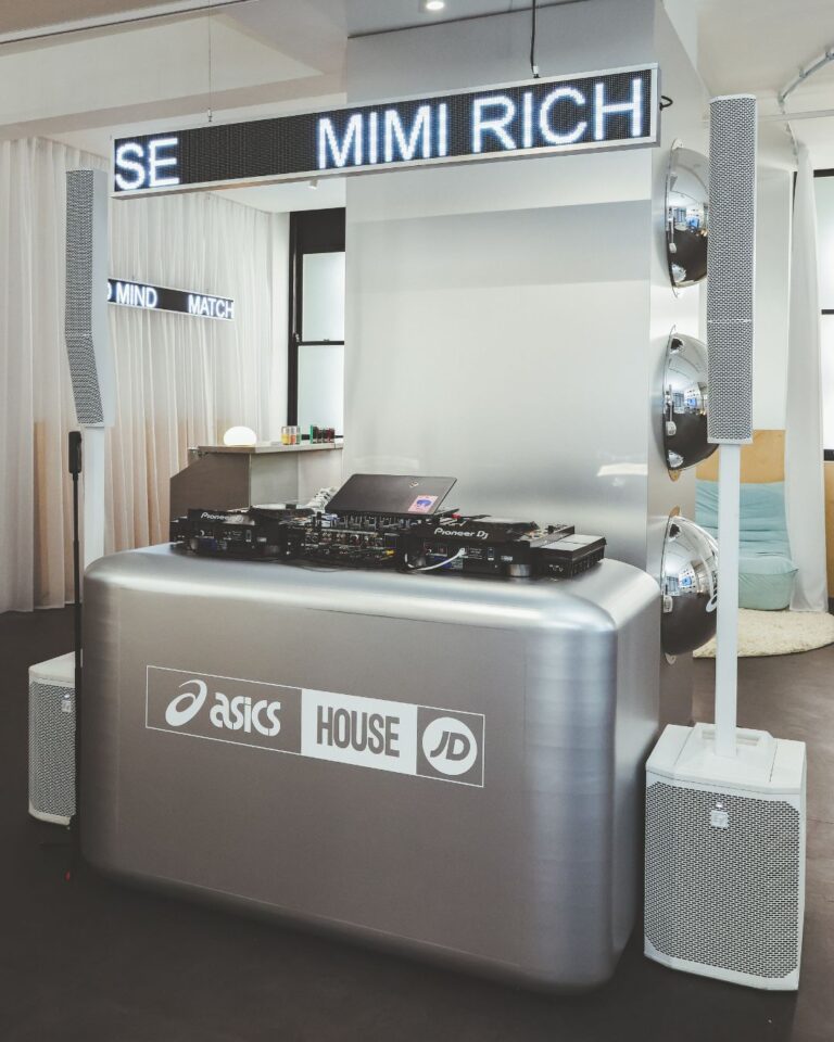 ASICS House and JD Sports Turned a Soho Storefront Into a Culture Led Sneaker Lab
