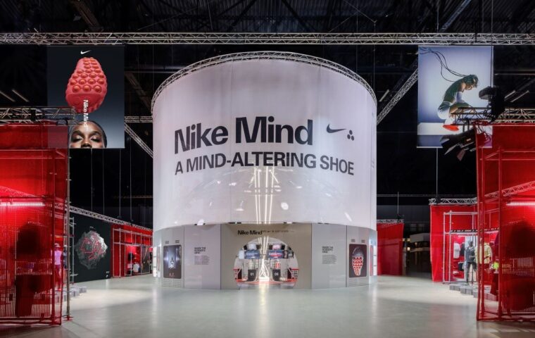 Nike’s Copenhagen Marathon Mind Space How Sunst Studio and TDM.Space Turned an Expo Booth Into a Sensory Story