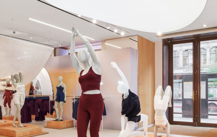 Lululemon Creates “A Space to Feel” at Regent Street a Serene Window and Launch Zone for Its Core Yoga Collection