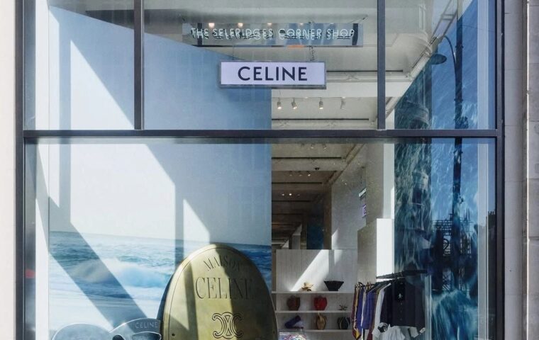 Été CELINE Brings Saint Tropez Summer to Selfridges’ Corner Shop in London