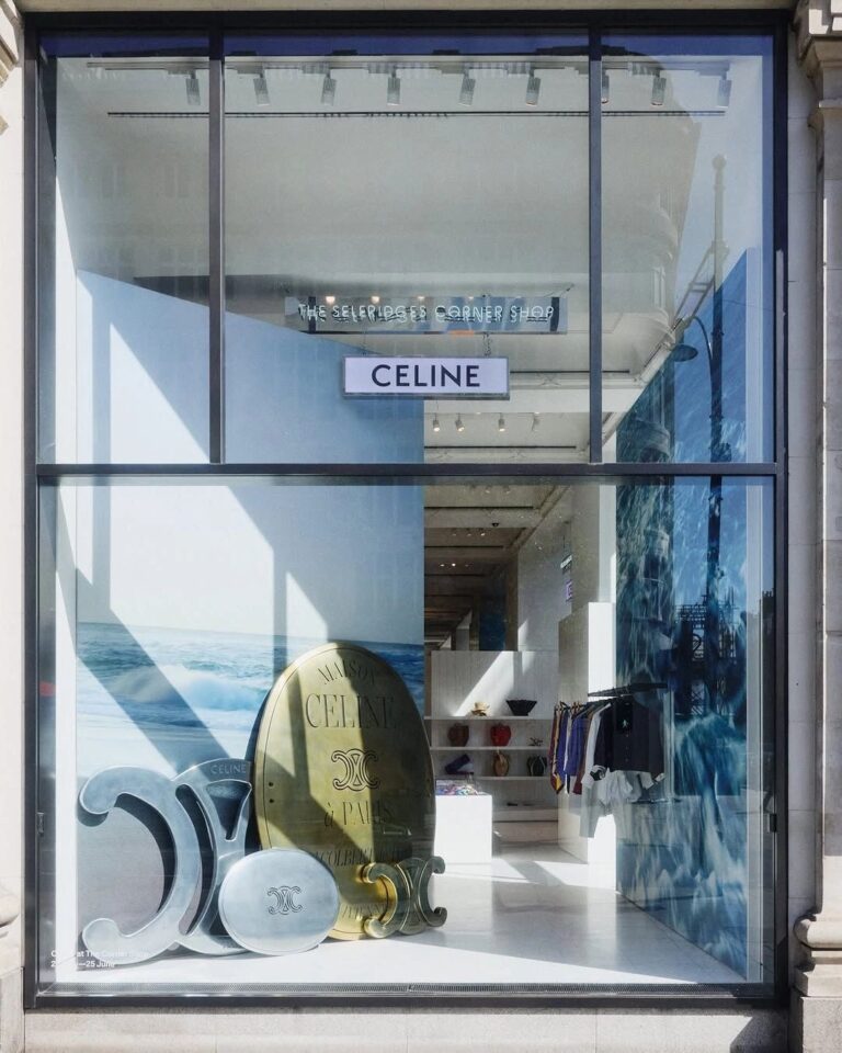 Été CELINE Brings Saint Tropez Summer to Selfridges’ Corner Shop in London