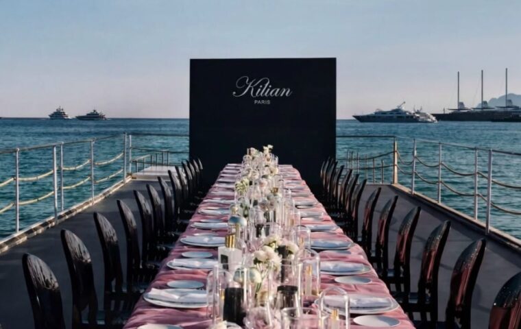 KILIAN PARIS Brings a Pink Dinner to Carlton Cannes
